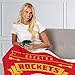 NORTHWEST NBA Houston Rockets Silk Touch Sherpa Throw Blanket, 50