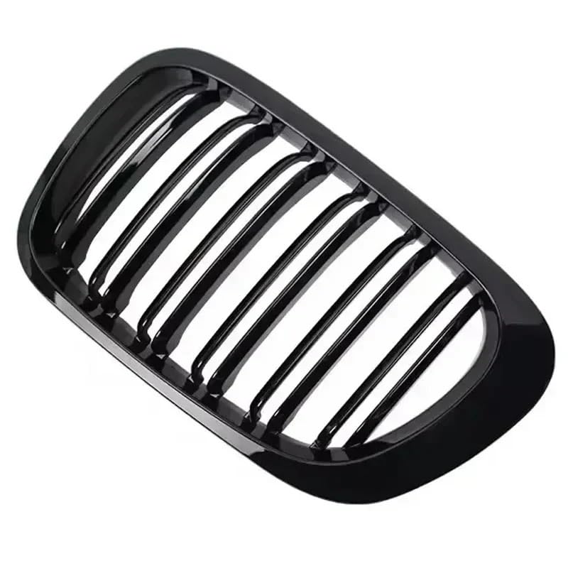 Parrilla delantera negra brillante para BMW Serie 3 E46 de 2 puertas 5