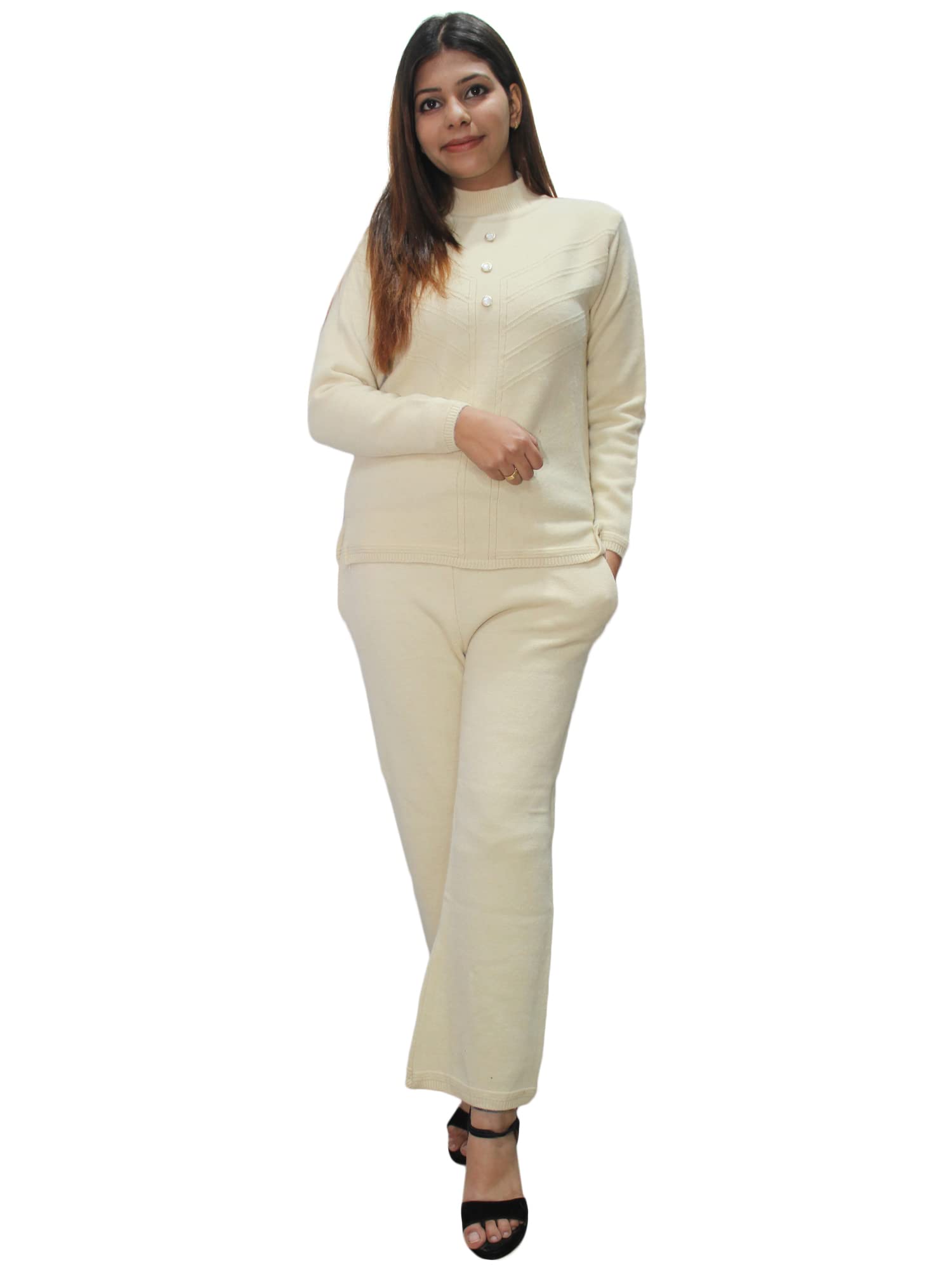 Women Woolen Co-ard set/Top add Bottom Set