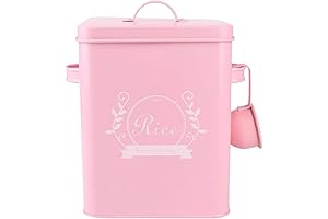 50-lb Galvanized Rice Dispenser for Emergency Food Storage