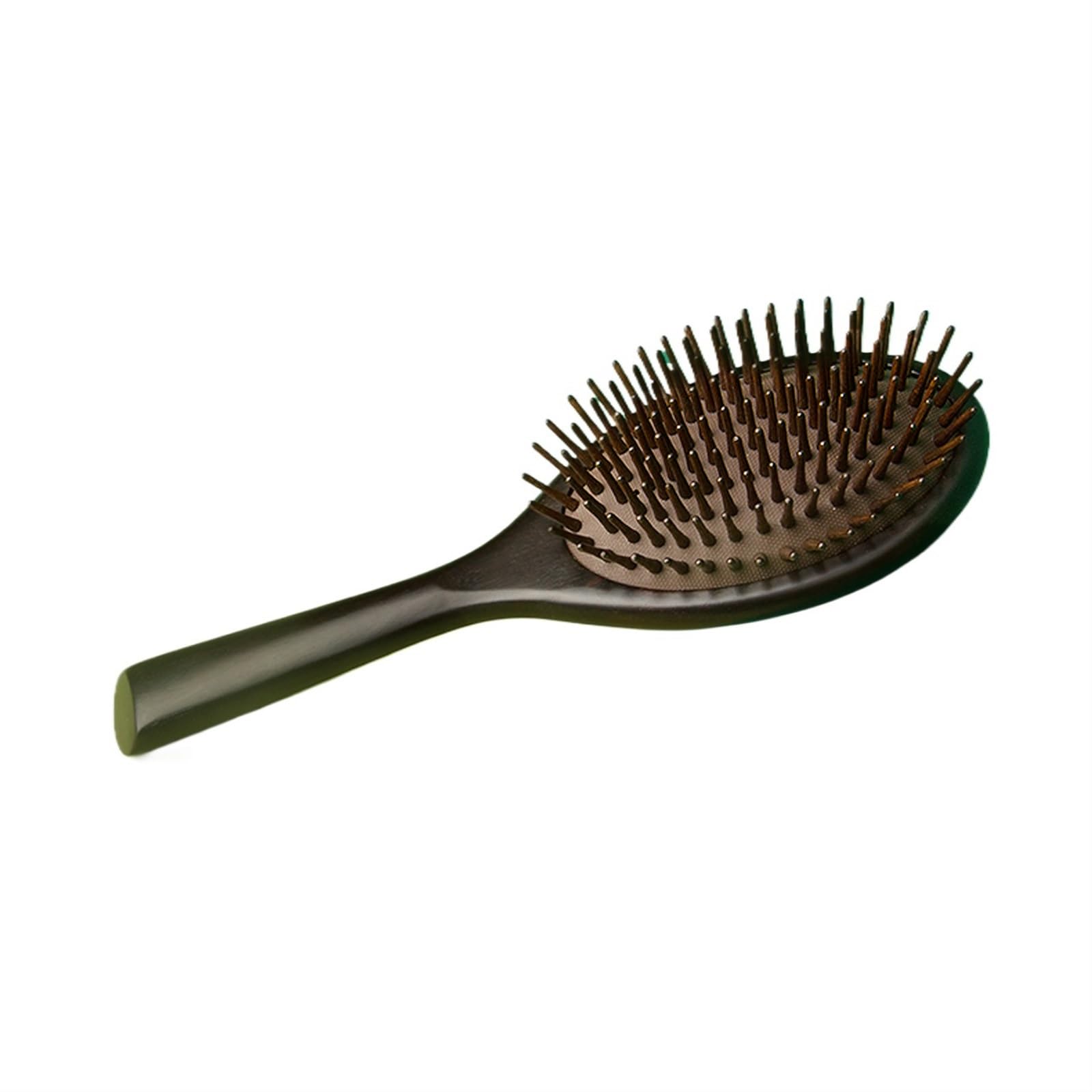 Spazzola per Capelli in Legno, Pettine per Massaggio, districante, Antistatico, Ovale, massaggiatore per Cuoio capelluto, Spazzola per Capelli con Cuscino d'Aria, Crespi