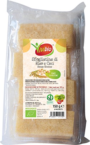 Vivibio - Peladillas de arroz sin gluten orgánico, 150 g