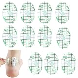 100PCS Foot Care Sticker,Self-Adhesive Invisible Heel Protector Sticker,Waterproof Anti-wear Clear Shoe Sticker,Blister Prevention Ultra-Thin Transparent Tape for Feet,Blister Pads,Blister Bandages