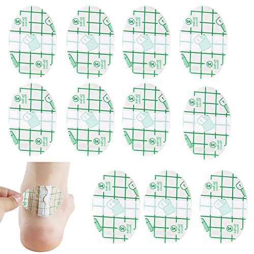 Image of 100PCS Foot Care Sticker,Self-Adhesive Invisible Heel Protector Sticker,Waterproof Anti-wear Clear Shoe Sticker,Blister Prevention Ultra-Thin Transparent Tape for Feet,Blister Pads,Blister Bandages