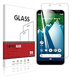 Y!mobile Android ONE S5 ガラスフィルム 強化ガラス 保護フィルム日本製素材旭硝子製 高透過率 防爆裂 スクラッチ防止 気泡ゼロ 指紋防止 硬度9H（Y!mobile Android One S5 ）