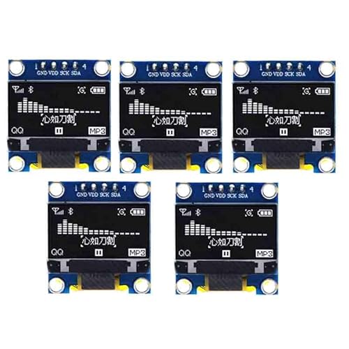 5PCS �z���C�g 4�s�� 0.99�C���` OLED �f�B�X�v���C 12864 LCD �X�N���[��