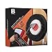 Black Series Axe Throwing Set – Indoor & Outdoor Party Game| Safe Plastic Throwing Axes| Collapsible Target| Backyard Game, Carnival Game, Beach Camping, Tailgating Essential| Fun Sports Activity Gift