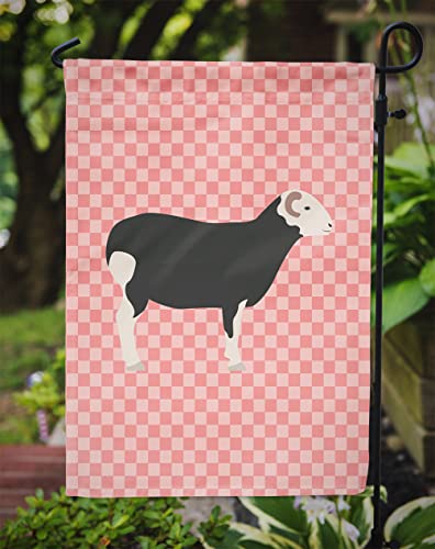 Drapeau Herwick Sheep Pink Check décoration extérieure petit format multicolore BB7970GF - 4