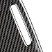 Mioloe Fibra de Carbono Car Storage Box Panel Trim Cover Sticker Decals...