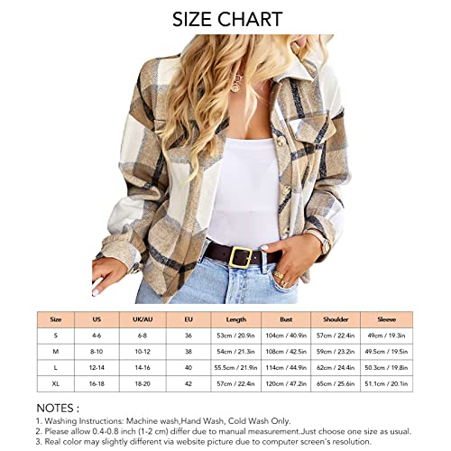 Jaqueta Feminina Casual, Jaqueta de Bolso Versátil Estilo Curto Com Peito Simples para Mulheres para