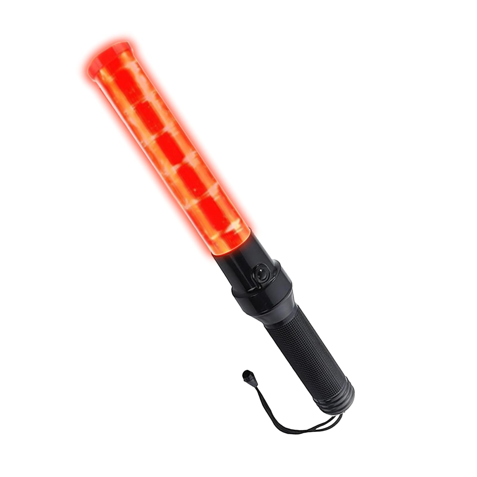 LED Signal Traffic Wand Flashlight, 41cm Red Glowsticks Lightstick Traffic Wand Safety Signal Wand, 2 Light Modes Waterproof LED Traffic Control Baton for Parking, Construction, Concert, Party