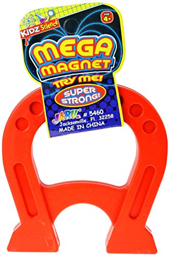 JA-RU Mega Magnet Toy (1 Magnet Horseshoe Shaped) Strong Magnets 5460-1