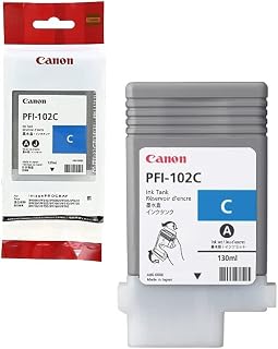 Genuine Cyan Canon PFI-102C Ink Cartridge - (0896B001AA)