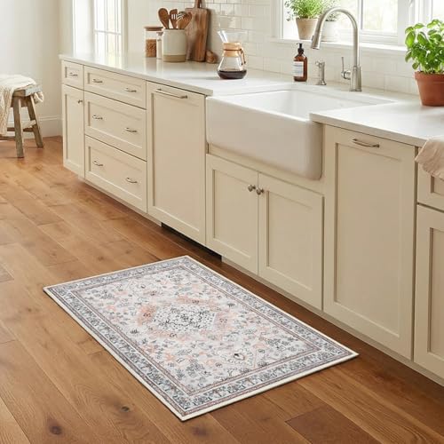 Tapete decorativo beige 2x3 pies HOOBRO miniatura 5