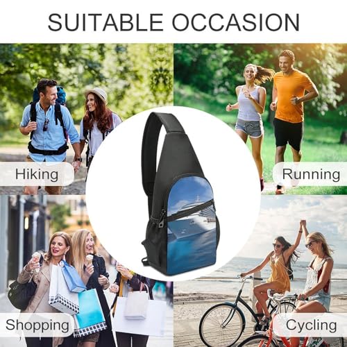 Bolso Sling Casual Cruzado Sport para Hombre y Mujer miniatura 6
