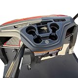Xtreme Mats Compatible with Yamaha Drive2 Double Diamond Rubber Dash Liner Mat for Golf Cart Cubbys and Dashes - Fits YAM DR2 only - Golf Cart Accessory (Red Trim, Yamaha Drive2)