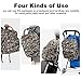 QWREOIA Diaper Bag Backpack with USB Charging Port Stroller Straps and Insulated Pocket, Tactical Advantage Travel Camo Bag Nappy Backpack for Dad/Mom, Camouflage