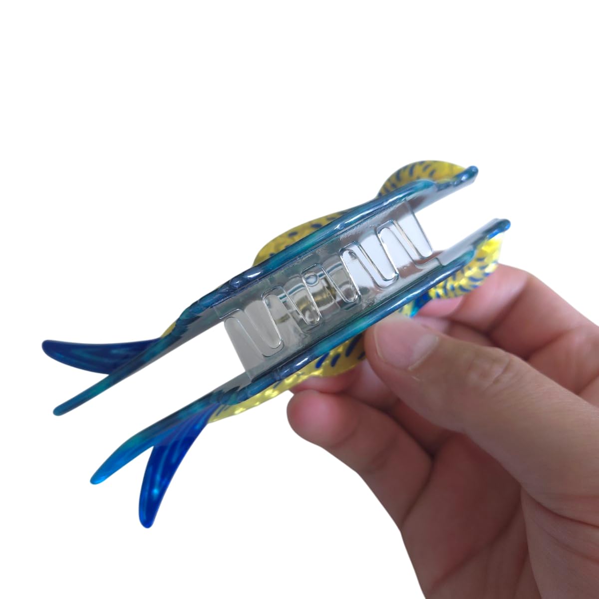 Novelty Bird Hair Clips,Cute Acrylic Claw Clip for Women,Fashion Green Bird Hair Clip - Image 6