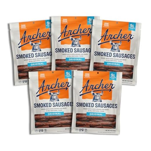 Zero Sugar Smoked Sausages - 100Cal Snack