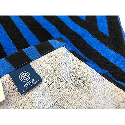 Serviette de Plage Inter Milan Graphique Nerazzurra Qualité Mousse - 5