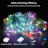 CUQI Łańcuch świetlny 20 m, 200 diod LED na zewnątrz