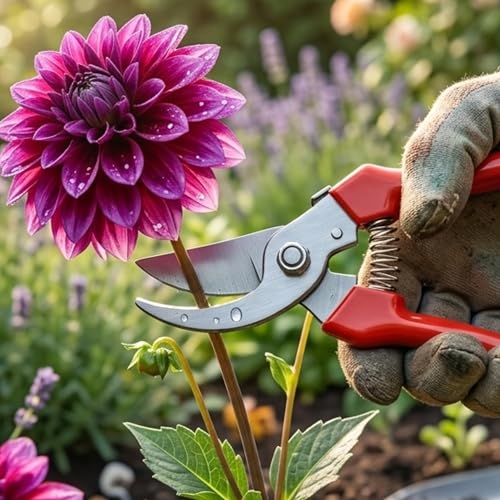 Image of TOMAHAWK Heavy Duty Premium Stainless Steel Sharp Flower Cutte (Professional) | Garden Shear Scissors for Home, Workshop Ideal for Home, DIY & Professional Use