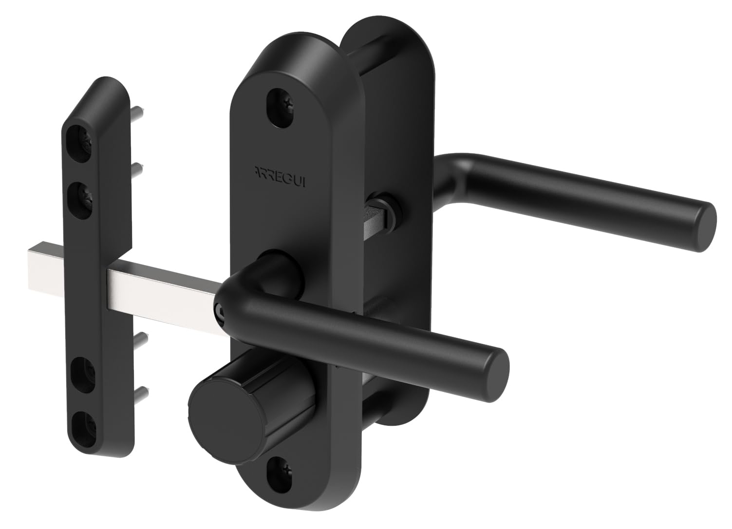 ARREGUI Duplex MMT4714-E Sistema de Cierre para Puertas de Trasteros | Solución de Seguridad con Cerrojo Integrado y Cilindro con 5 Llaves | para Puertas de 47 mm