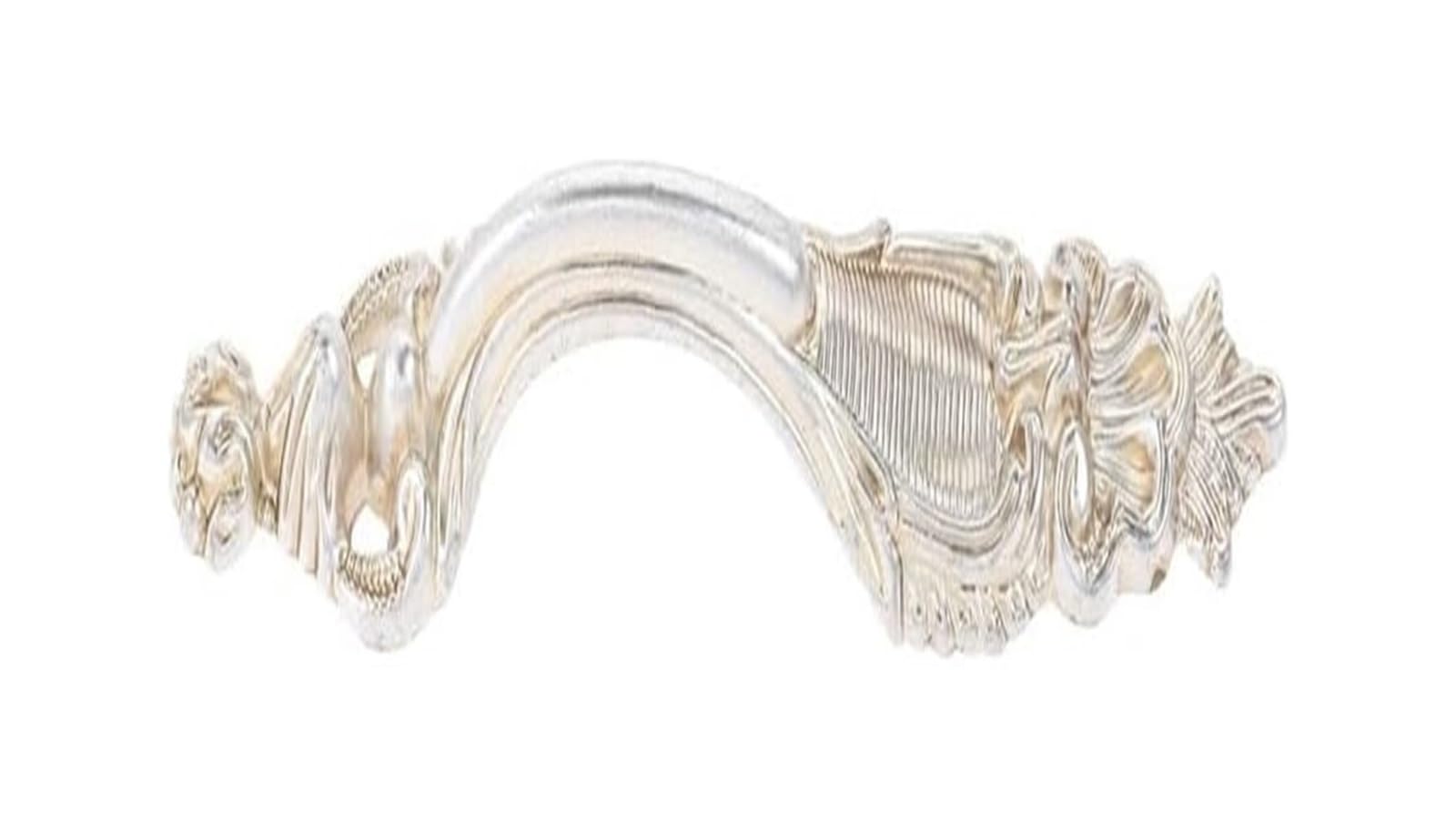 Opeximatun Drawer Knobs, Antique Silver Carved Zinc Alloy Wardrobe Dresser Drawer Knob Decor Hardware 32/96/128mm(Hole Spacing 96mm)