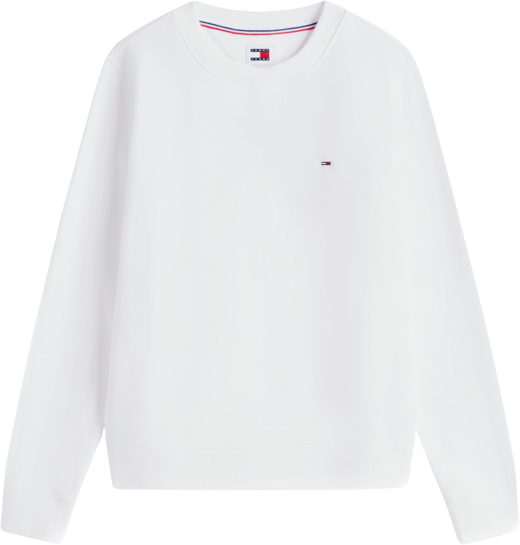 Tommy Jeans Damen Pullover Crew Neck Rundhalsausschnitt