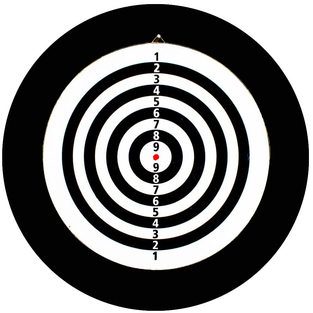 Dart Catchring Surround, pierścień do łapania darta, służy do ochrony ścian wokół tarczy, 4 części, czarna