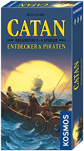 KOSMOS 694111 Catan - Entdecker und Piraten Ergänzung für 5-6 Personen,...
