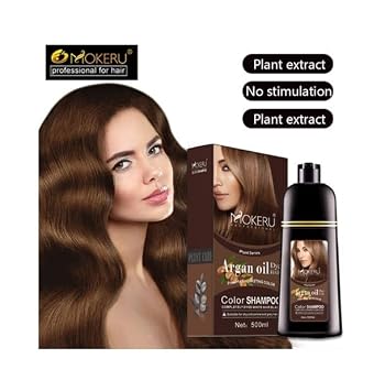 Hair Dye 16.9 Fl Oz Per Bottel, Easy To Use, Permanent Hair Color, 100% Gray Coverage, Long Lasting Hair Dye, Amonia Free Hair Color (Blonde Brown)