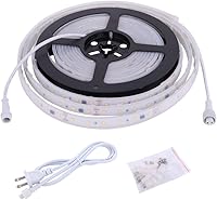 Vista 1 de 120V Dimmable LED Strip Light, Waterproof IP65, No Need Transformer, Warm White 2800K 110V LED Rope Light, 16.4ft LED Tape Light 115V Under-Cabinet
