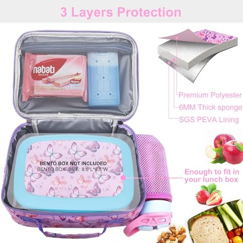 RHCPFOVR Kids Lunch Bag - Insulated Lunch Box for Boys Girls,Washable Lunch Bag and Reusable Toddler Leak-proof Lunchbox for School and Daycare - Image 5