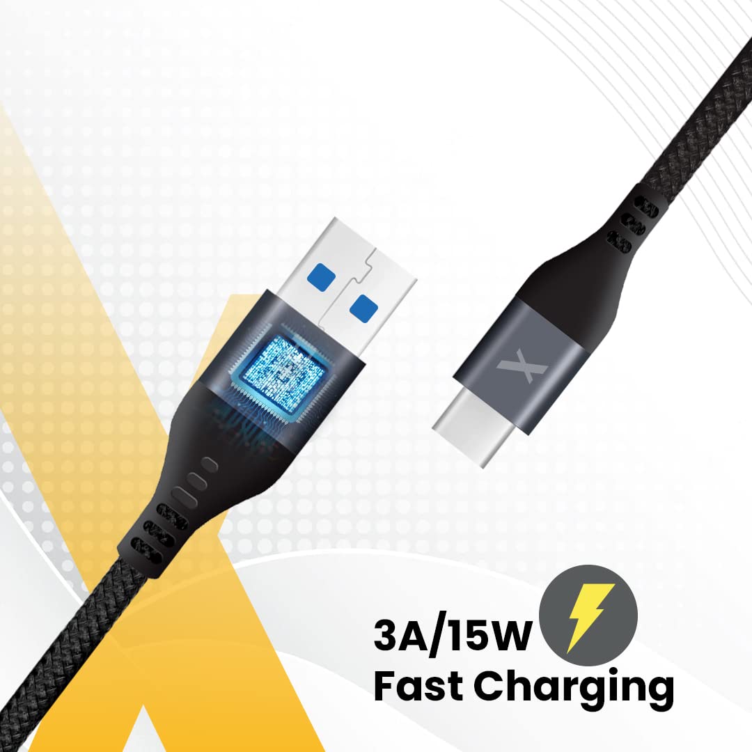FLiX USB C Cable - Fast Charging & Data Sync -3 FLiX USB C Cable - Fast Charging & Data Sync -3