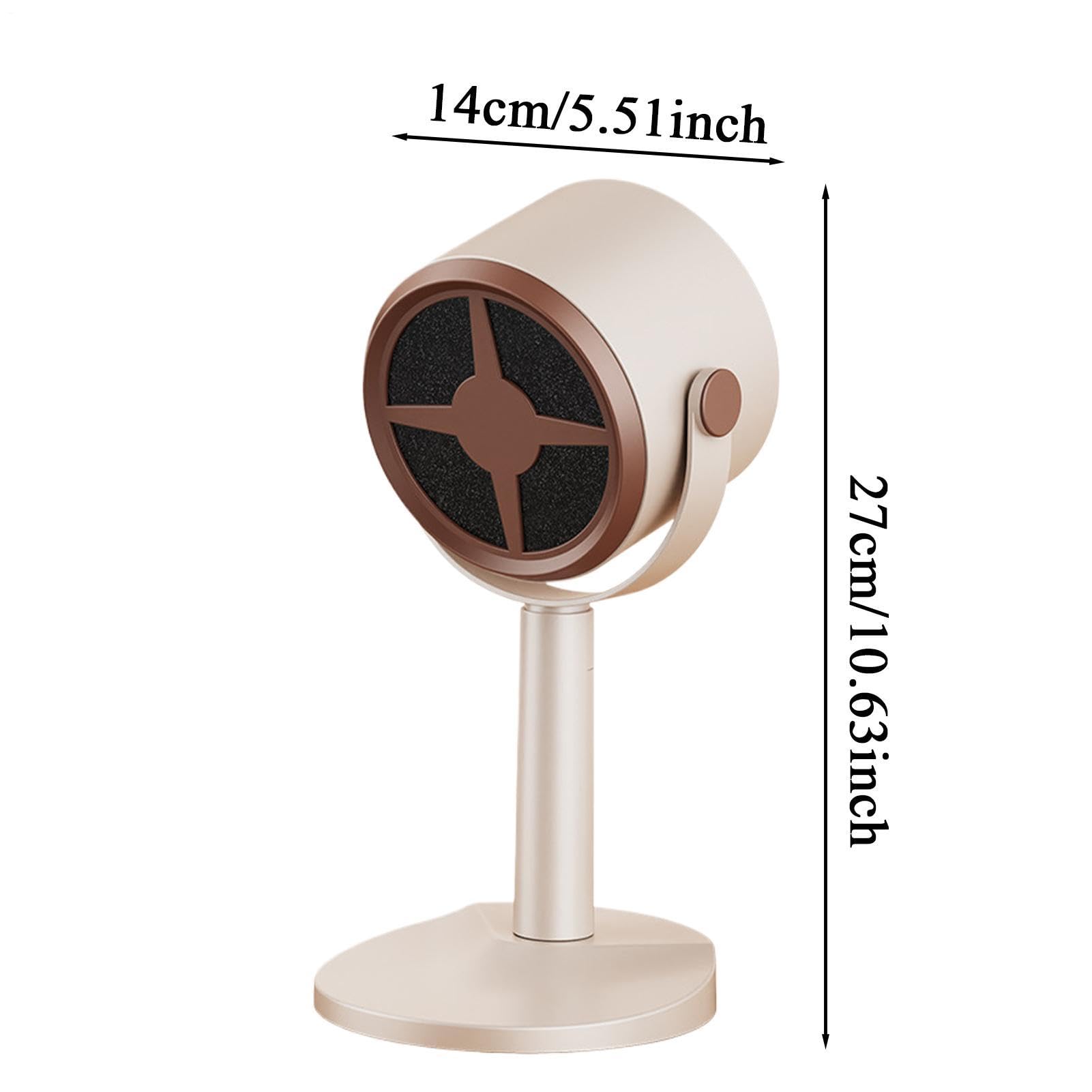 Ventilatore portatile con filtro estraibile, purificatore d'aria da tavolo