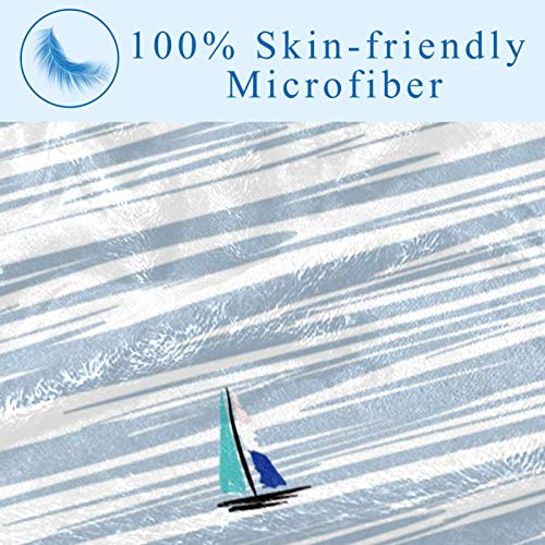 Couverture douce lit plaid chaud canapé Wind Surf Floatong plage - 4