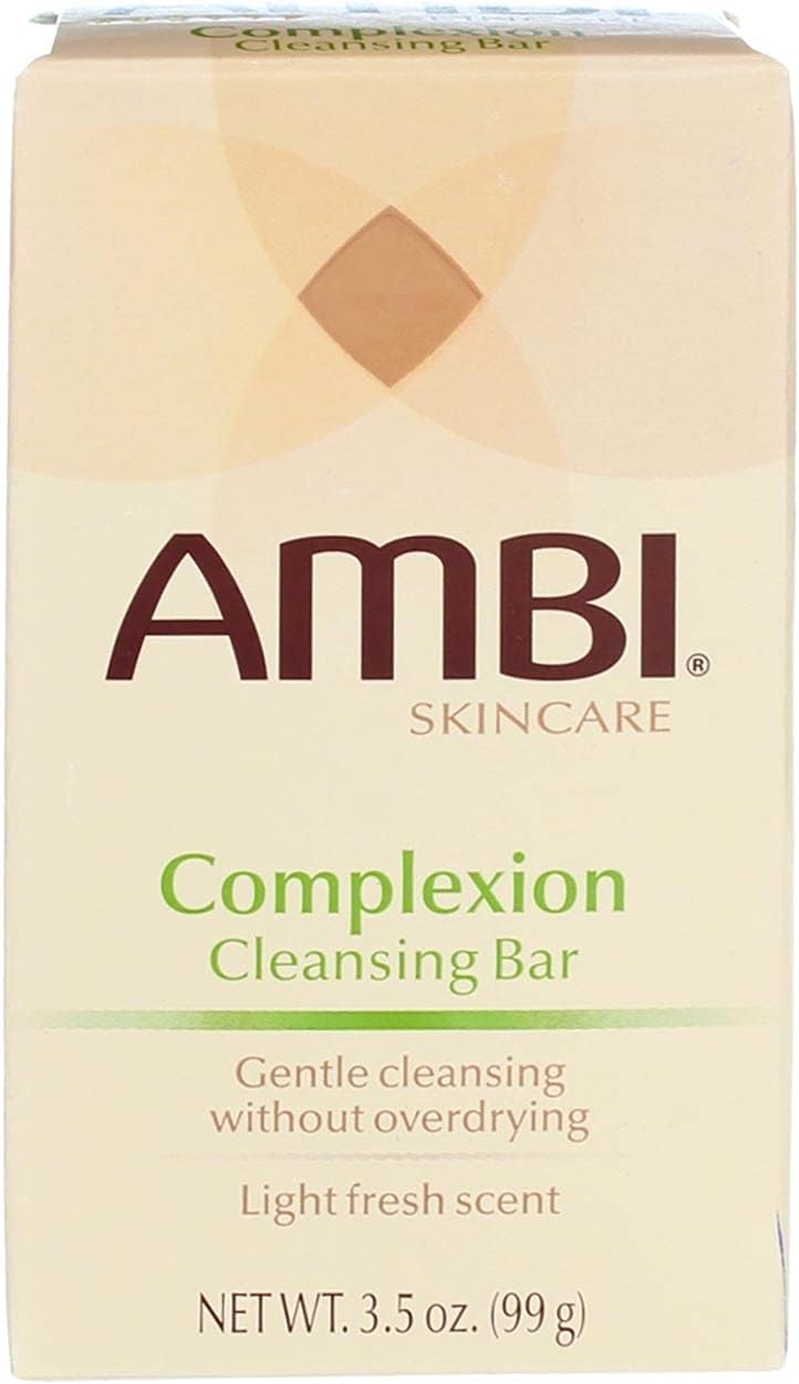 AmbiAmbi Complexion Cleansing Bar Soap, 3.5 Oz (Pack Of 8)