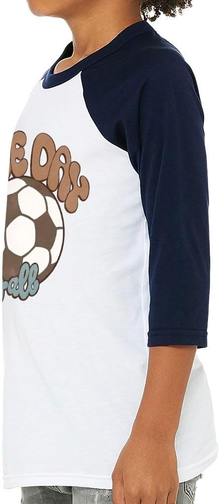 Its Game Day Yall Kids' Baseball T-Shirt - Soccer Team Member Apparel - Soccer Player Gift Ideas