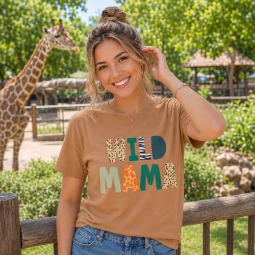 Image of Zoo Family Trips Matching Shirts Wild One Safari Animal Theme Outfit