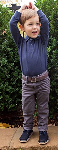 Solid Canvas Print Easy Belt For Toddlers/Kids2