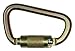FallTech 8445 Steel Carabiner - Compact Twist Lock, 7/8