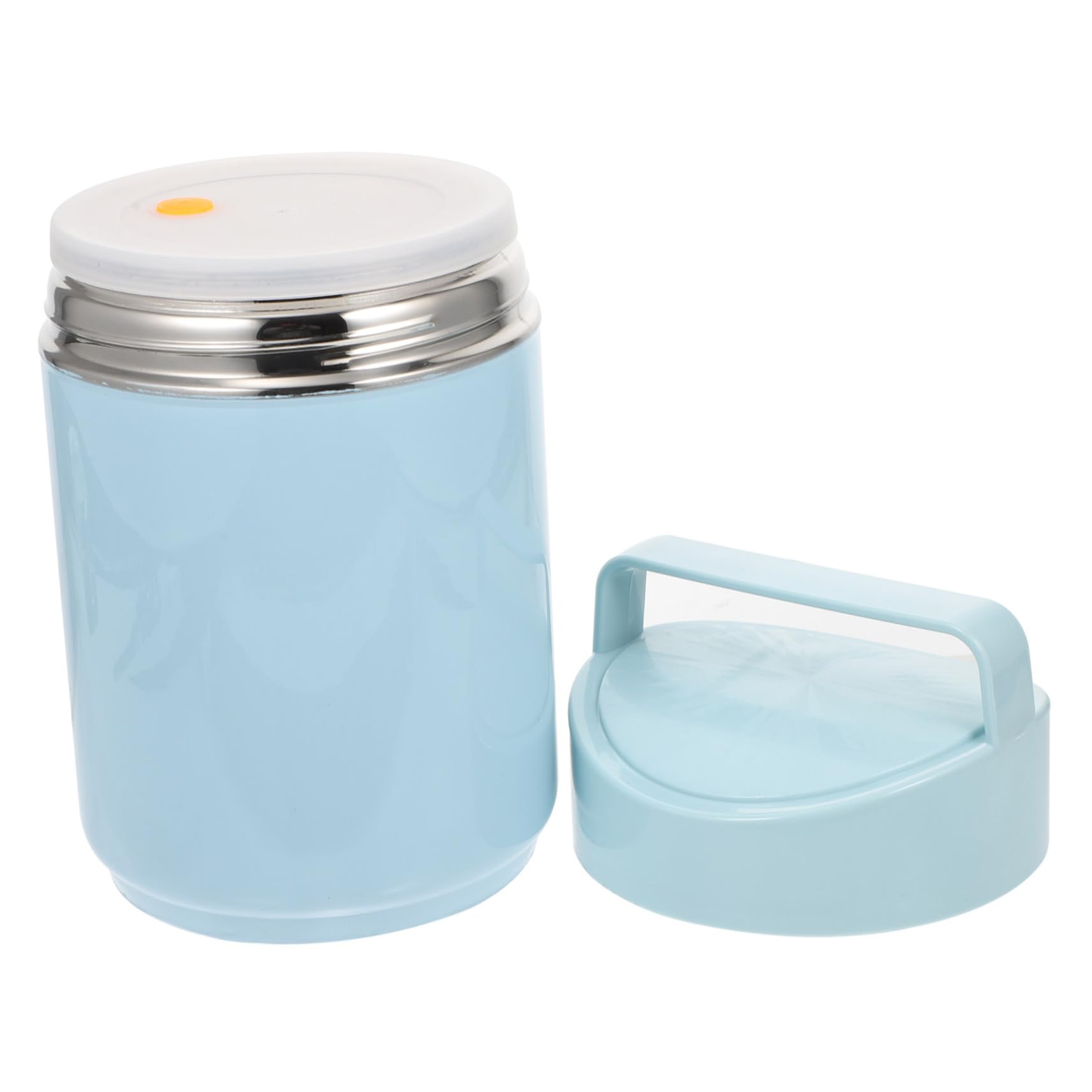 Contenitore Pranzo Termico Impilabile in Acciaio Inox 2l Blu