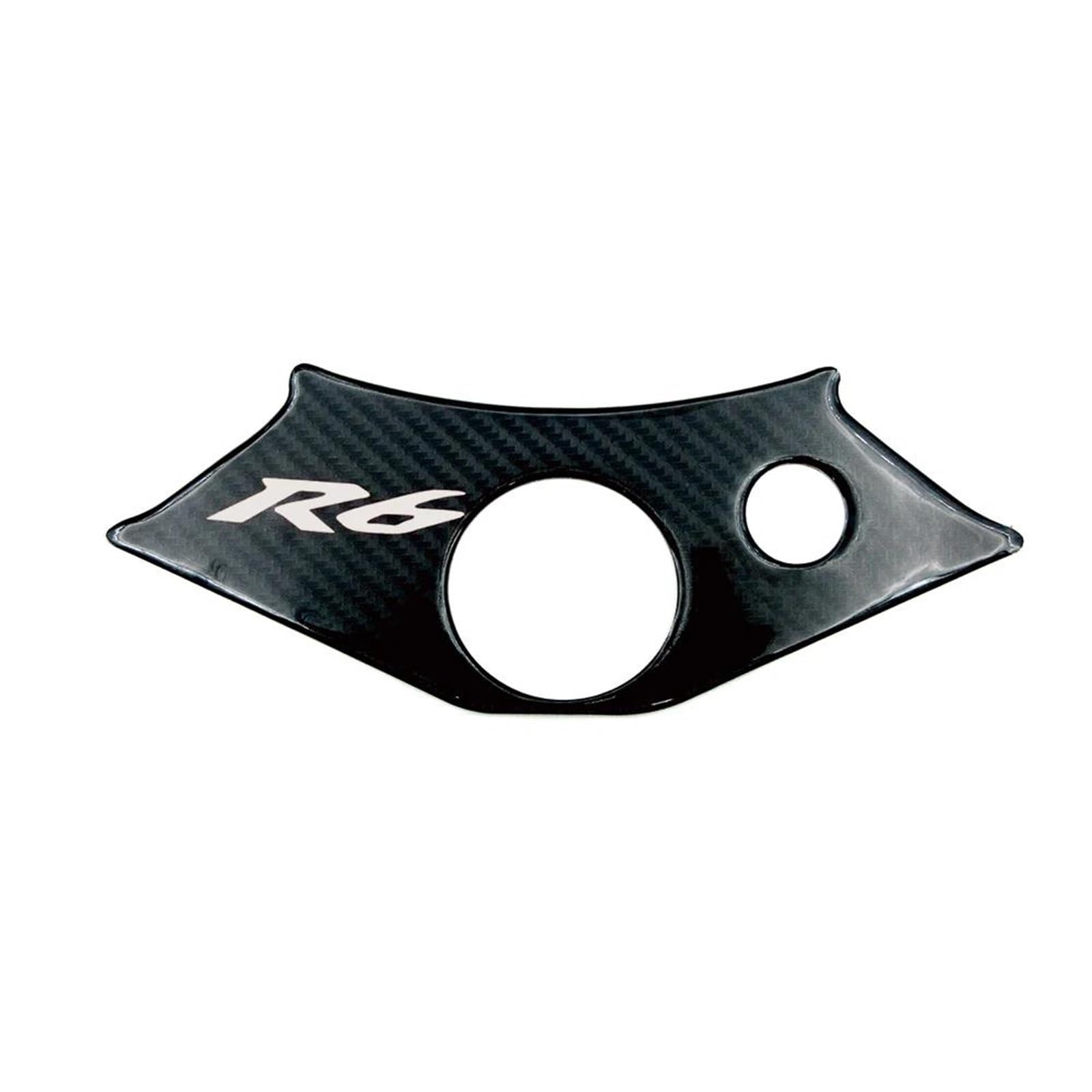 Motorcycle Lowering Triple Tree Front End Upper Top Clamp Sticker Decal for Yamaha R6 YZFR6 YZF-R6 YZF600 1998-2002(OneColor)