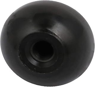 Lon0167 New 25mm Dia Featured M6 Female Threaded Reliable Efficacy Plastic Round Handle Ball Knob Black(id:bcf 53 f0 3dc)