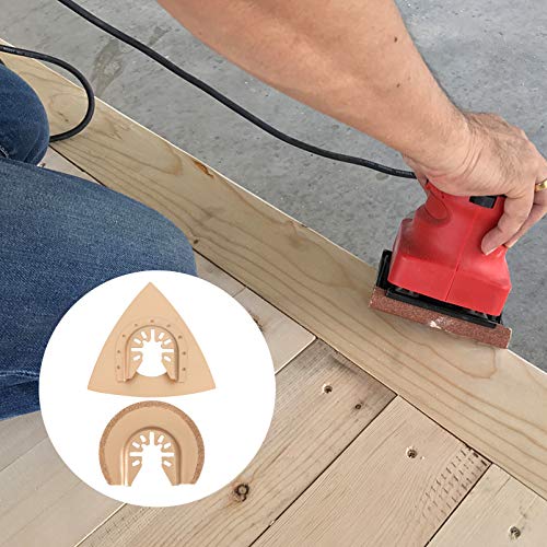 Hemoton 2 PeÃ§as de LÃ¢minas de Ferramenta Oscilante de Carboneto Kits de AcessÃ³rios LÃ¢minas de Se