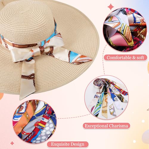 Skinny Purse Scarf for Women Handbag Scarves Ribbon Satin Head Neckerchief Silk Headband Charm for Decoration4