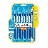 Paper Mate InkJoy 300RT Retractable Ballpoint Pens, Medium Point, Blue, 8 Pack (1961307)