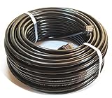 80M CAT6A 屋外 LANケーブル 屋外仕様 2重被覆 PoE対応 カテゴリー6A 屋外用 コネクタ付 インターネットケーブル 紫外線 難燃性 耐候性 高耐久 ケーブルクリップ付属 LAN配線 アウトドア 十字セパレーター 防水 ブラック