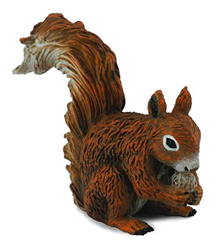 Preisvergleich Produktbild Collecta 3388467 Figur Tiere des Waldes Eichhörnchen Roux isst